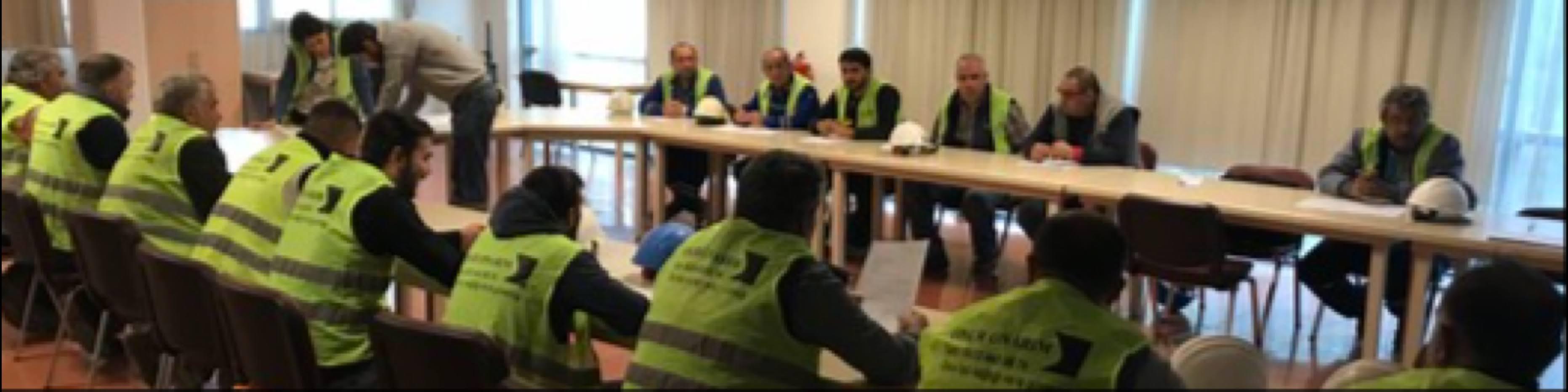 Onur Onarım saha personeli için düzenlenen OHSAS ve iş sağlığı eğitimi